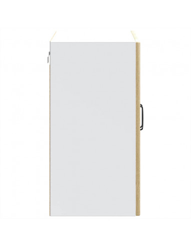 Pensile da Cucina con Porta in Vetro Lucca Rovere Sonoma