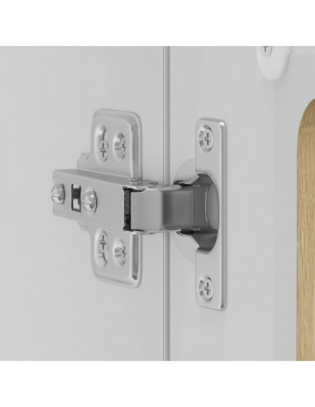 Pensile da Cucina con Porta in Vetro Lucca Rovere Sonoma
