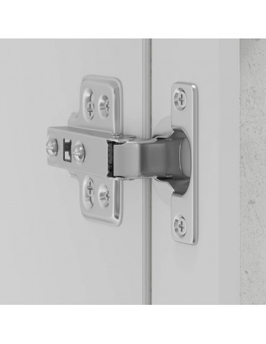 Pensile da Cucina con Porta in Vetro Porto Grigio Cemento