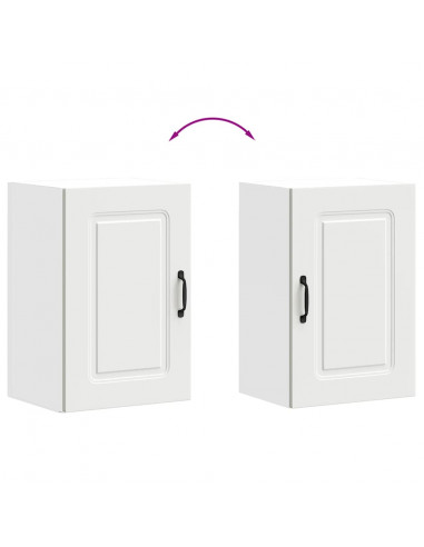 Pensile da Cucina Kalmar Bianco in Legno Multistrato