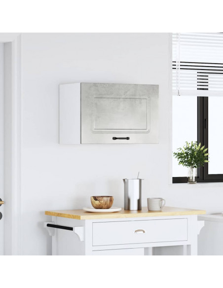 Pensile da Cucina Kalmar Grigio Cemento in Legno Multistrato
