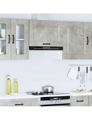 Pensile da Cucina Kalmar Grigio Cemento in Legno Multistrato