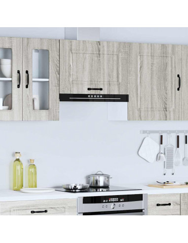 Pensile da Cucina Kalmar Grigio Sonoma in Legno Multistrato