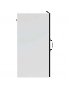 Pensile da Cucina Kalmar Nero in Legno Multistrato