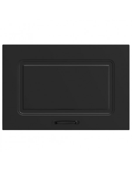 Pensile da Cucina Kalmar Nero in Legno Multistrato