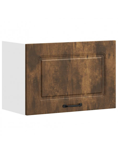 Pensile da Cucina Kalmar Rovere Fumo in Legno Multistrato