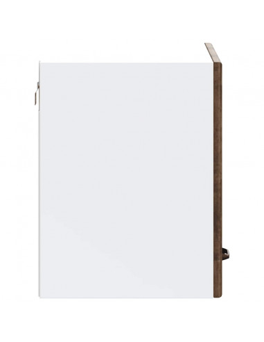 Pensile da Cucina Kalmar Rovere Fumo in Legno Multistrato