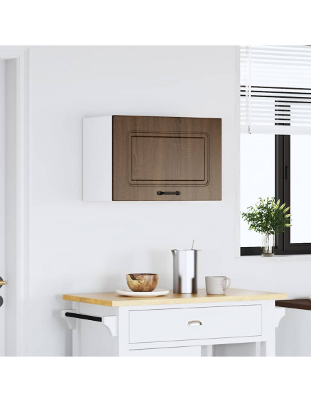 Pensile da Cucina Kalmar Rovere Marrone in Legno Multistrato