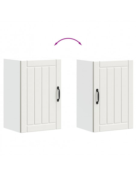 Pensile da Cucina Lucca Bianco in Legno Multistrato