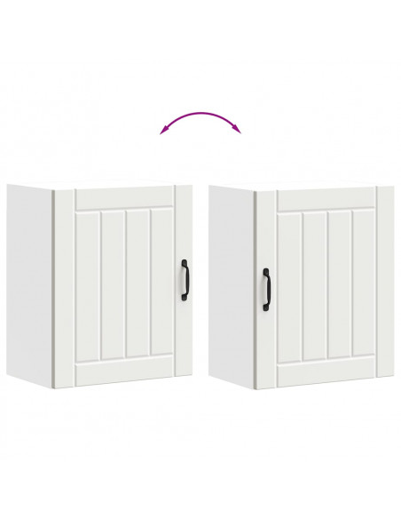 Pensile da Cucina Lucca Bianco in Legno Multistrato