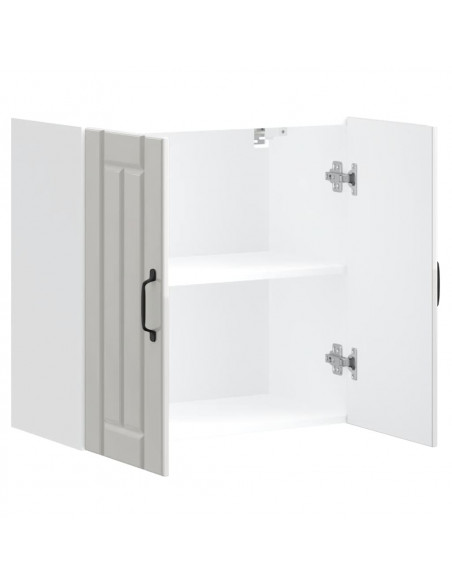 Pensile da Cucina Lucca Bianco Lucido in Legno Multistrato