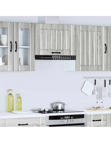 Pensile da Cucina Lucca Grigio Sonoma in Legno Multistrato