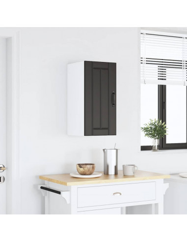 Pensile da Cucina Lucca Nero in Legno Multistrato