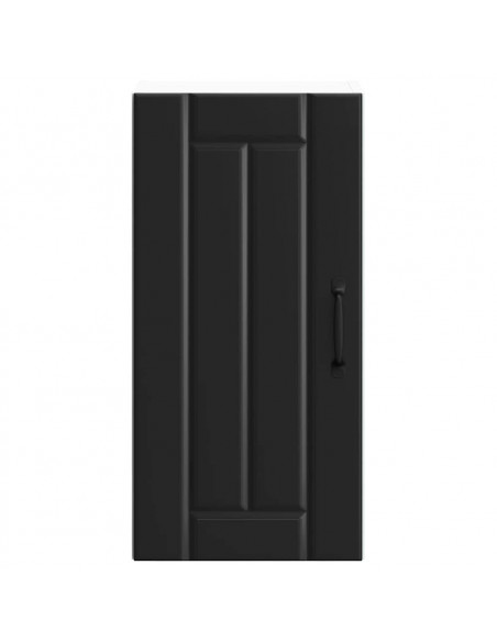 Pensile da Cucina Lucca Nero in Legno Multistrato