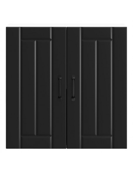 Pensile da Cucina Lucca Nero in Legno Multistrato