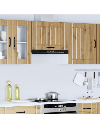 Pensile da Cucina Lucca Rovere Artigianale in Legno Multistrato