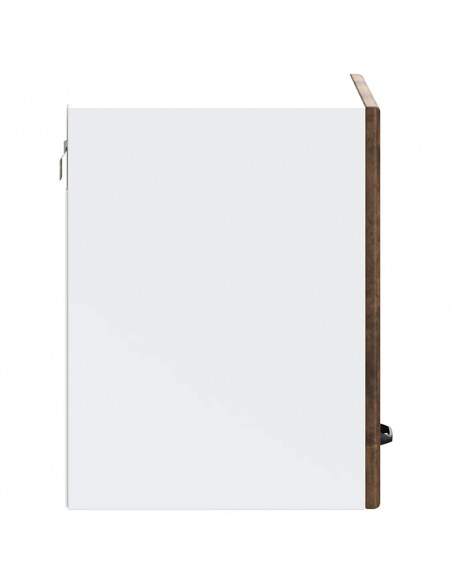 Pensile da Cucina Lucca Rovere Fumo in Legno Multistrato