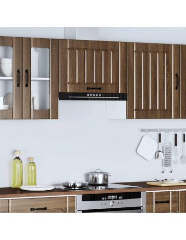 Pensile da Cucina Lucca Rovere Marrone in Legno Multistrato