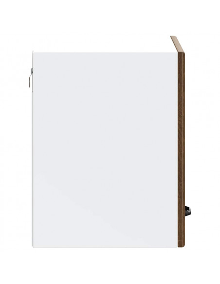 Pensile da Cucina Lucca Rovere Marrone in Legno Multistrato