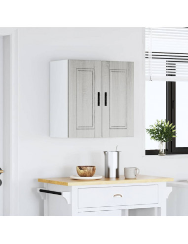 Pensile da Cucina Porto Grigio Sonoma in Legno Multistrato