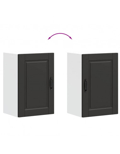 Pensile da Cucina Porto Nero in Legno Multistrato