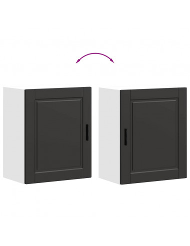 Pensile da Cucina Porto Nero in Legno Multistrato