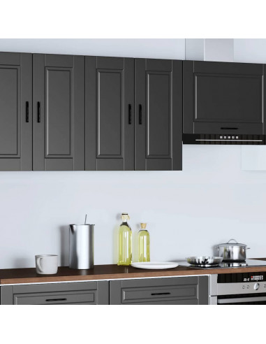 Pensile da Cucina Porto Nero in Legno Multistrato