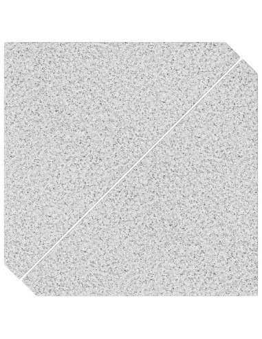Piastre per Parasole 2 pz in Granito Triangolare 14 kg Grigio