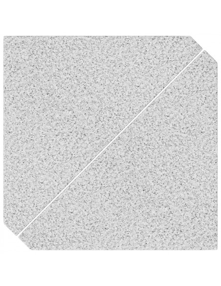Piastre per Parasole 2 pz in Granito Triangolare 14 kg Grigio