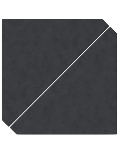 Piastre per Parasole 2 pz in Granito Triangolare 14 kg Nero