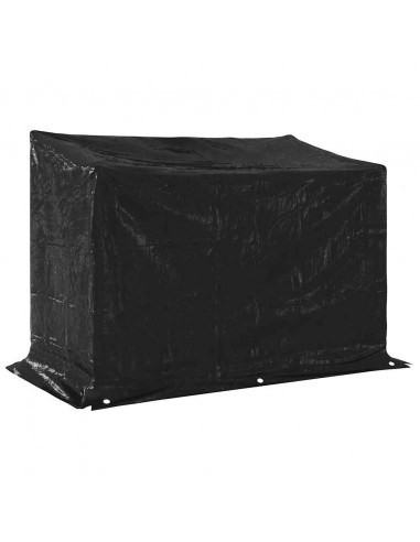 Rastrelliera Legna con Copertura Antipioggia Acciaio Zincato