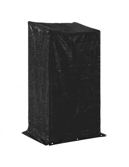 Rastrelliera per Legna con Copertura Antipioggia 100x80x200 cm