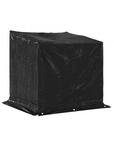 Rastrelliera per Legna con Copertura Antipioggia 101x61x110,5cm