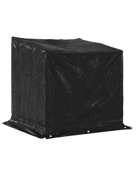 Rastrelliera per Legna con Copertura Antipioggia 101x61x110,5cm