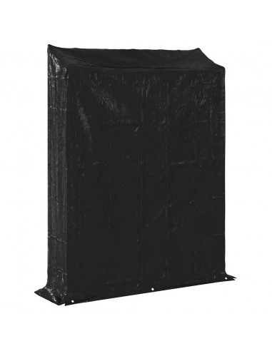 Rastrelliera per Legna con Copertura Antipioggia 150x40x200 cm