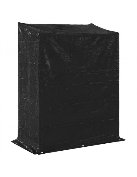 Rastrelliera per Legna con Copertura Antipioggia 150x80x200 cm