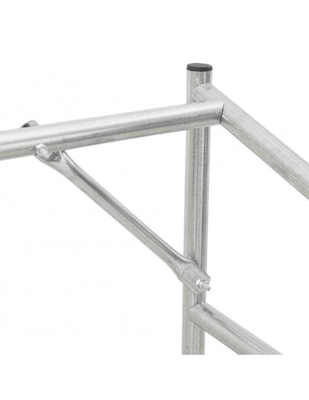 Rastrelliera per Legna con Copertura Antipioggia 150x80x200 cm