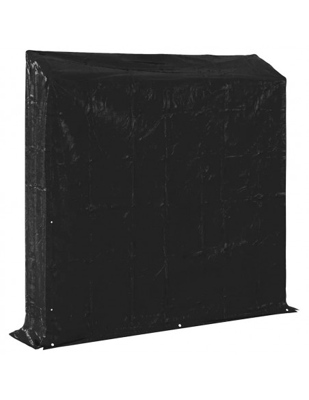 Rastrelliera per Legna con Copertura Antipioggia 200x40x200 cm