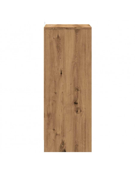 Scarpiera Rovere Artigianale 60x35x92 cm in Legno Multistrato