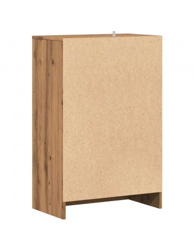 Scarpiera Rovere Artigianale 60x35x92 cm in Legno Multistrato