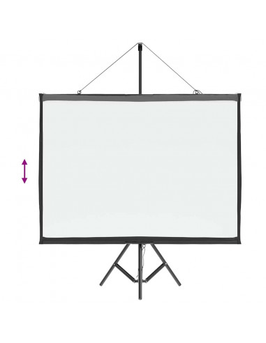 Schermo di Proiezione con Treppiede 72 Pollici 4:3