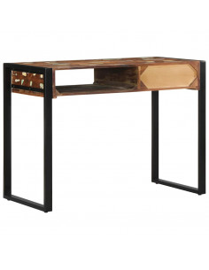 Scrivania Multicolore 100x50x75 cm in Legno Massello Recupero