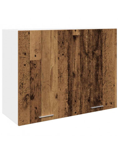 Set di Mobili da Cucina 11 pz Legno Antico in Truciolato