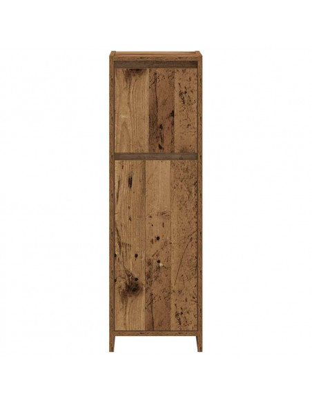 Set Mobili da Bagno 3 pz Legno Antico in Legno Multistrato