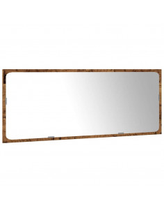 Set Mobili da Bagno 3 pz Legno Antico in Legno Multistrato