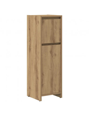 Set Mobili da Bagno 3 pz Rovere Artigianale Legno Multistrato