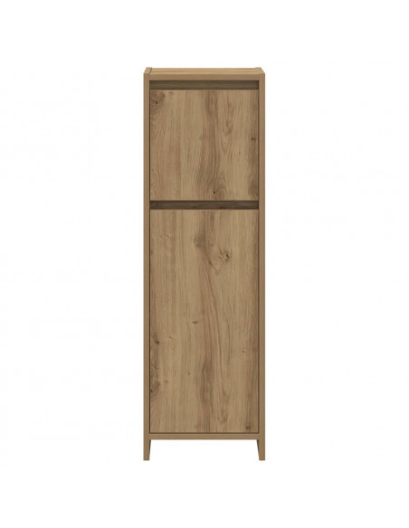 Set Mobili da Bagno 3 pz Rovere Artigianale Legno Multistrato