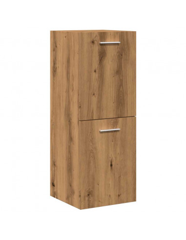 Set Mobili da Bagno 5 pz Rovere Artigianale Legno Multistrato