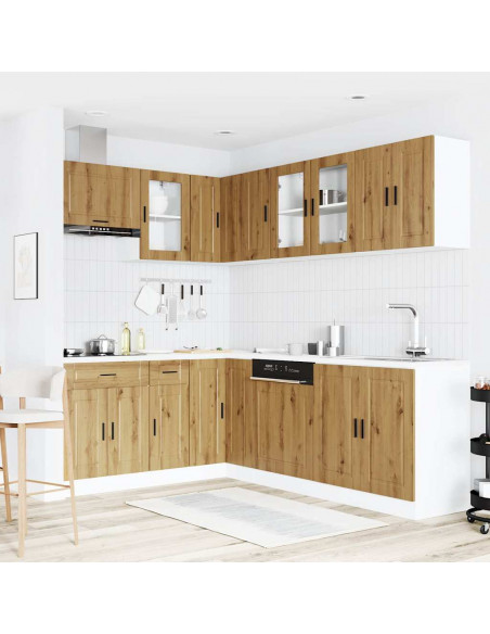Set Mobili da Cucina 11 pz Porto Rovere Artigianale Truciolato