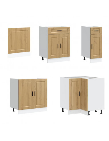 Set Mobili da Cucina 11 pz Porto Rovere Artigianale Truciolato